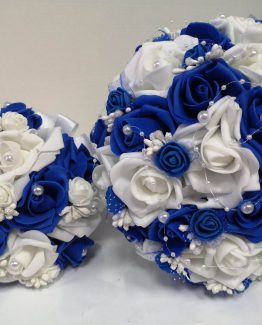 Булчински Букети за сватба от изкуствени цветя